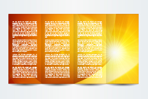 Impresión Digital de Cuadrípticos