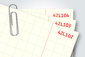 Impresión Digital de Hojas Foliadas